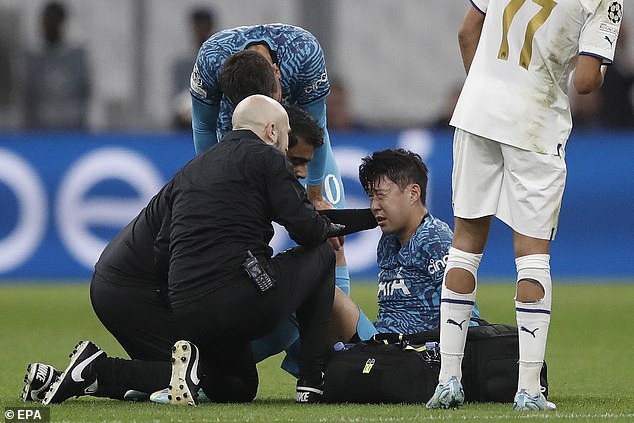 son heung min eye fracture